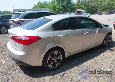 2016 Kia Forte Ex из США, поврежденный, VIN KNAFZ4A88G5473568